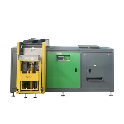 500KG/D 스테인리스 스틸 304 식품 폐기물 콤포스팅 기계 17.5kw 전력 및 PLC 제어 시스템