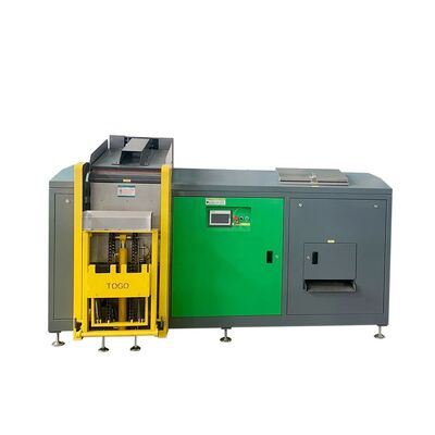 500KG/D 스테인리스 스틸 304 식품 폐기물 콤포스팅 기계 17.5kw 전력 및 PLC 제어 시스템