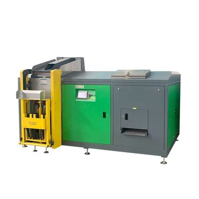 500KG/D 스테인리스 스틸 304 식품 폐기물 콤포스팅 기계 17.5kw 전력 및 PLC 제어 시스템