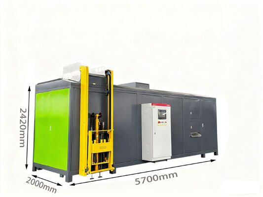 TOGO TG-CC-2000 2000kg/d 상업용 음식물 폐기물 처리기 모터 펌프 레이어 환경 친화적 SUS304 스테인리스 스틸 사용자 정의 CE