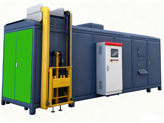 TOGO TG-CC-2000 2000kg/d 상업용 음식물 폐기물 처리기 모터 펌프 레이어 환경 친화적 SUS304 스테인리스 스틸 사용자 정의 CE