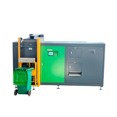 3100KGS 기계 무게 TOGO 식품 폐기물 관리 시스템 24H 처리 주기로 유기 식품 폐기물 비료화 기계