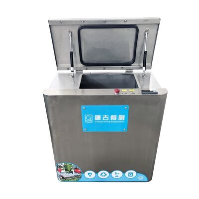 PLC 10kg 스마트 홈 푸드 컴포스터 304 스테인레스 스틸 유기 비료 장비 24시간 빠른 컴포스팅 성능
