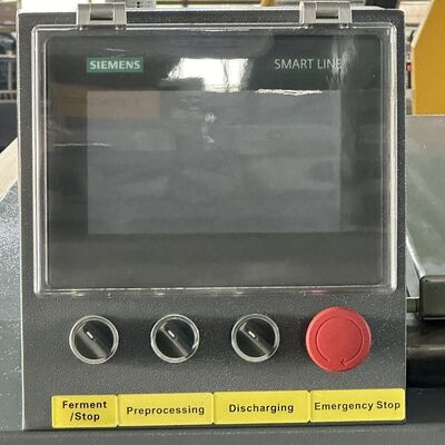 TOGO 200KG/D 유기 폐기물 콤포스팅 기계, 미생물 분해 및 PLC 제어판으로 효율적인 음식 폐기물 처리를 위해